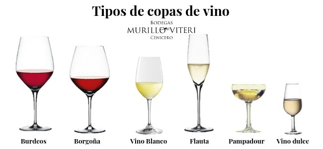 La copa perfecta para cada tipo de vino